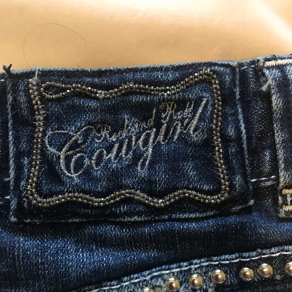 Rock and Roll Cowgirl Embellished Skirt - Picture 4 of 5